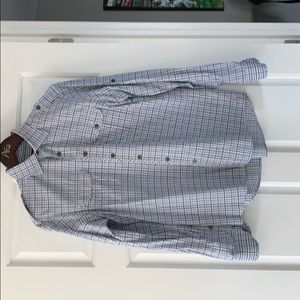 Michael Kors plaid button up shirt